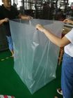 명확한 플라스틱 PVC 매트리스 덮개 부대, 지퍼 마감을 가진 나일론 비닐 봉투