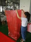 중국 생물 분해성 명확한 비닐 봉투 빨간색 오프셋 인쇄 회사